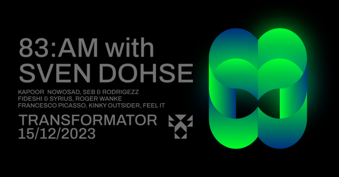 83:AM with Sven Dohse / Kapoor / Nowosad & more