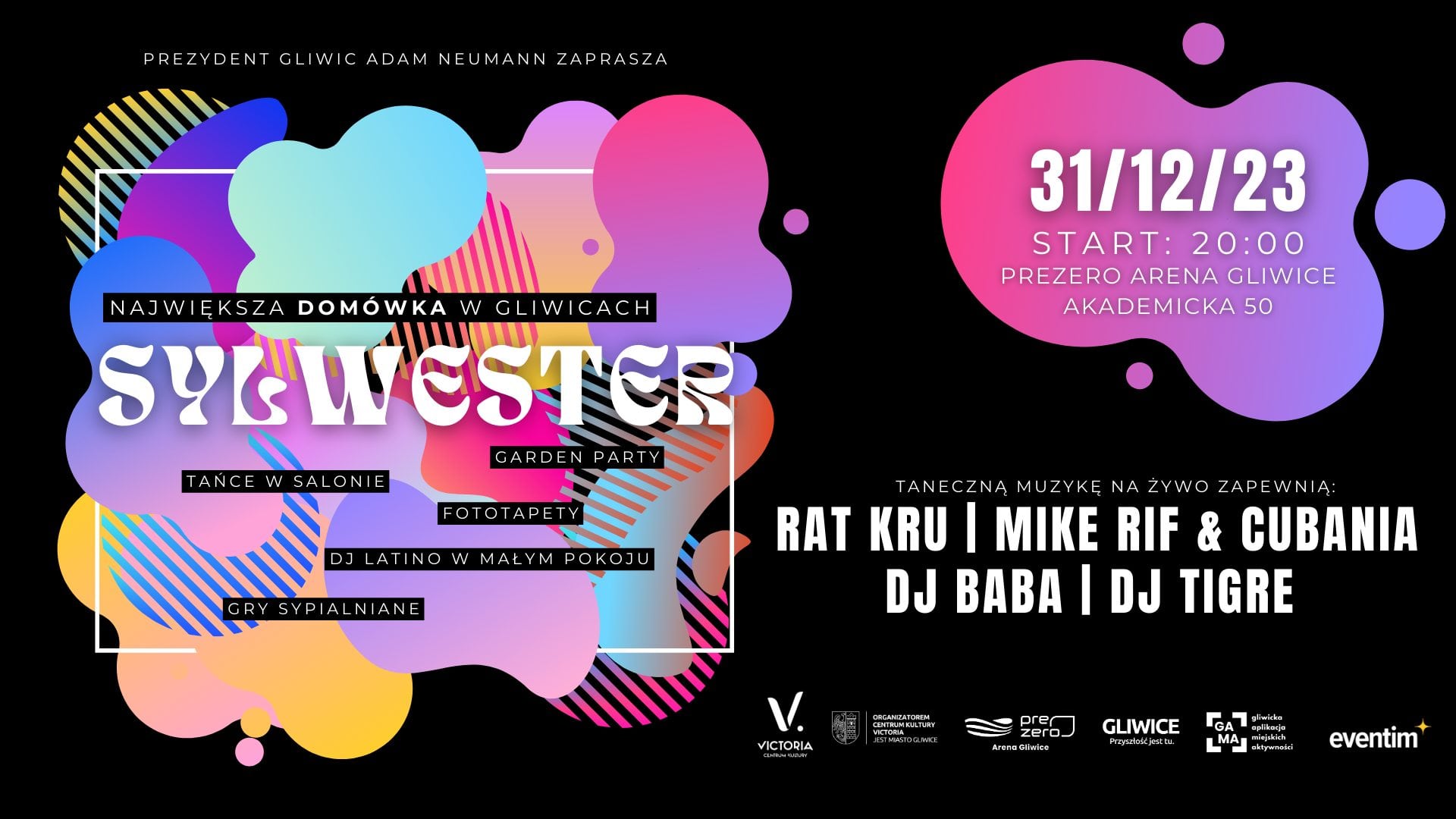 Sylwester 2023 | Najwi臋ksza DOM脫WKA w Gliwicach
