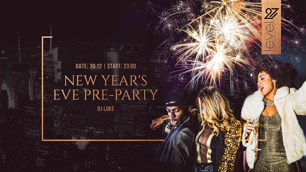 NEW YEAR’S EVE PRE-PARTY | DJ LUKE
