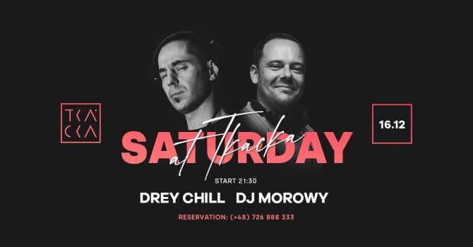 16/12 // Saturday at Tkacka // Drey Chill & Soober