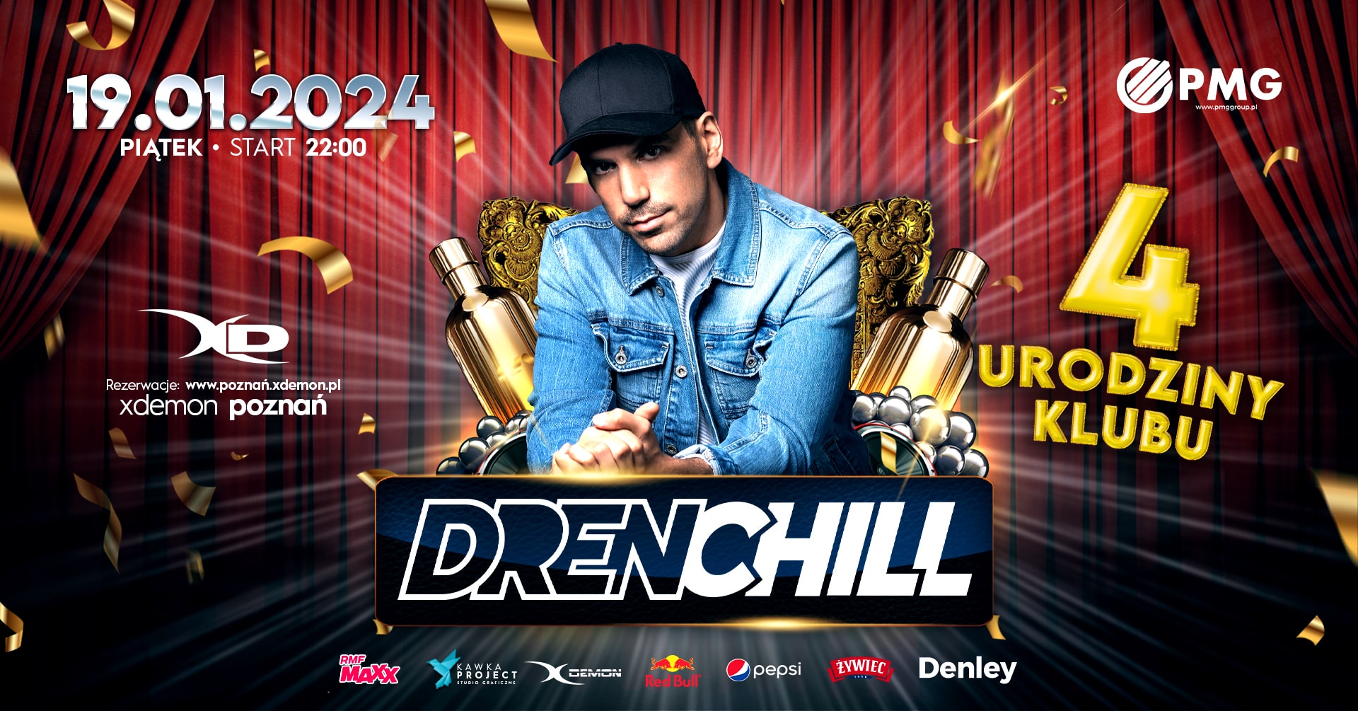 4 Urodziny Klubu – Special Guest: Drenchill
