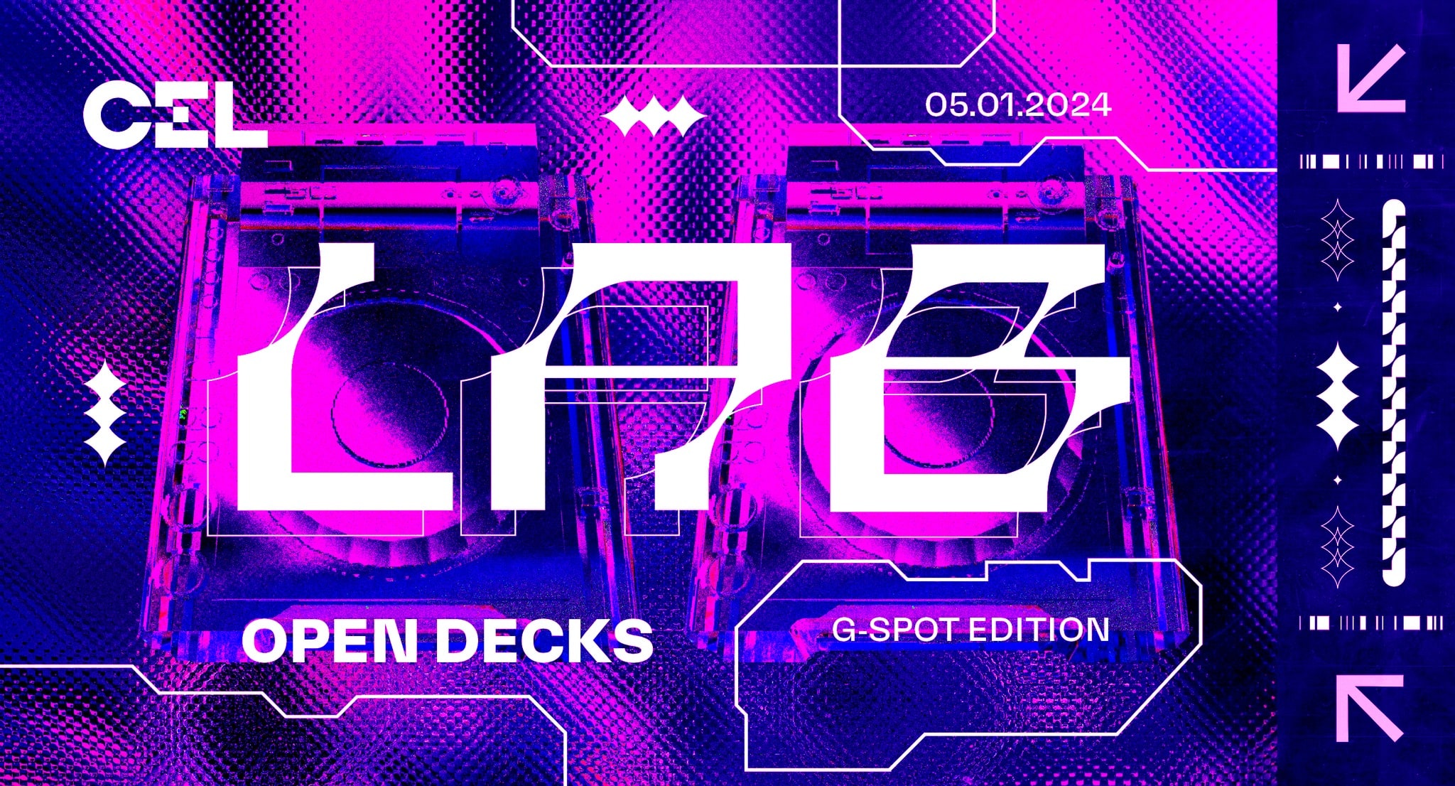 CEL LAB x G-Spot: Open Decks