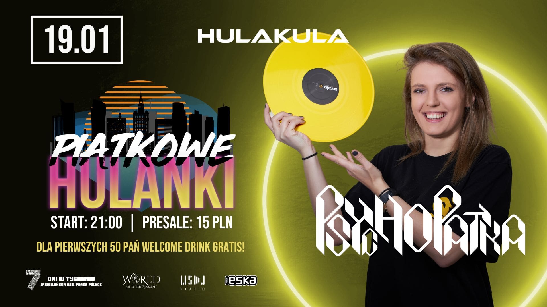 PIĄTKOWE HULANKI | PSYCHOPATKA | 19.01 | HULAKULA