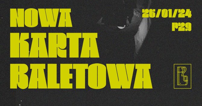 NOWA KARTA BALETOWA