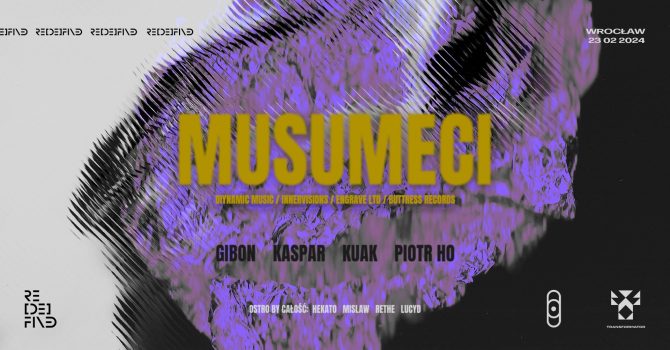 redefined: Musumeci (DIYNAMIC | Innervisions) x CAŁOŚĆ