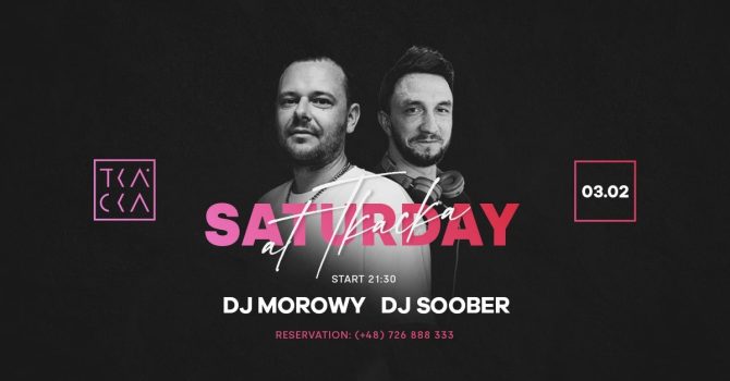 3/02 // Saturday at Tkacka // Morowy & Soober