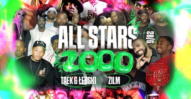 2000 ALL STARS | TAEK & ŁEBSKI w Próżności