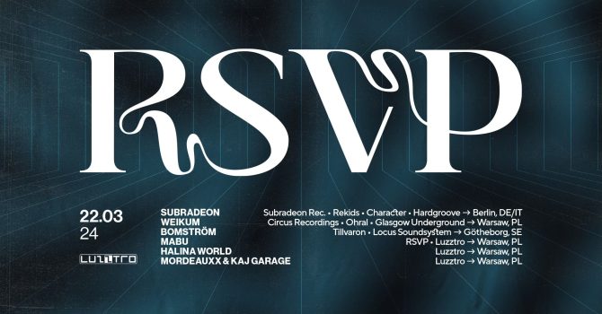 RSVP Presents: Subradeon
