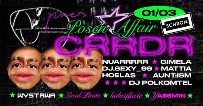 ELEGANZA: Posen Affair | CRRDR | NUARRRRR | GIMELA