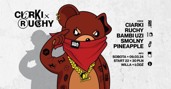 CIARKI x RUCHY // 09.03 // Willa