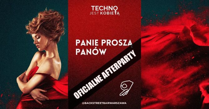 AFTERPARTY “Panie Proszą Panów” | Backstreet Bar