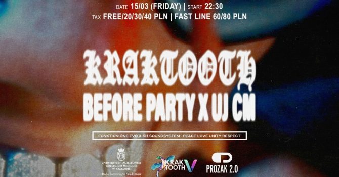 KRAKTOOTH BEFORE PARTY | Prozak 2.0