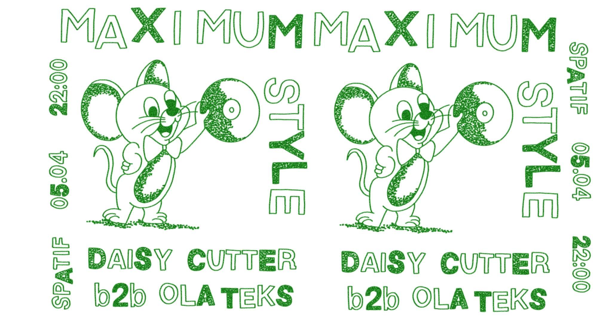 Maximum Style: daisy cutter b2b Ola Teks