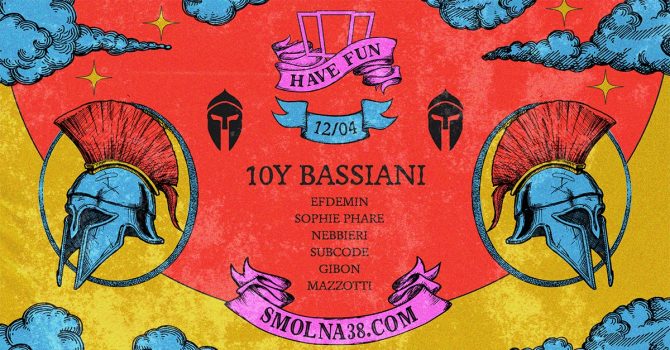 Smolna: 10Y Bassiani / Efdemin / Nebbieri / Sophie Phare