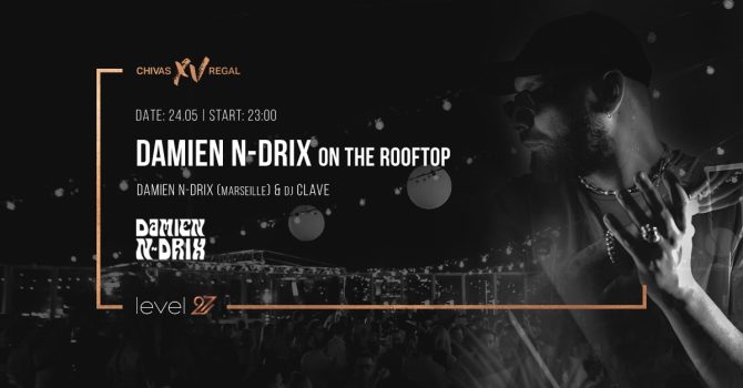 DAMIEN N-DRIX ON THE ROOFTOP