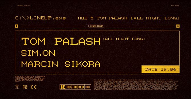HUB 5 | Tom Palash [all night long]