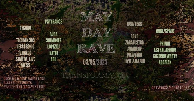 May Day Rave || Psytrance Chillout Dub Space