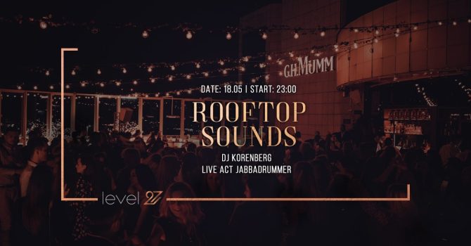 ROOFTOP SOUNDS | DJ KORENBERG & JABBADRUMMER (live act)