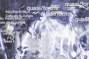 J1 | quasi/forms: bijū, Cafe de la Jungle, Kevin Murf