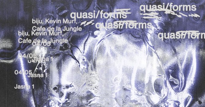 J1 | quasi/forms: bijū, Cafe de la Jungle, Kevin Murf
