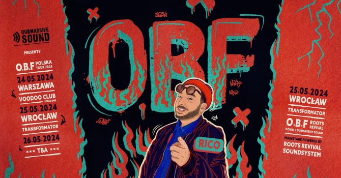 Dubmassive Sound presents O.B.F (FR) | 25.05 | Wrocław | O.B.F Polska Tour 2024