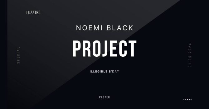 PROJECT: NOEMI BLACK