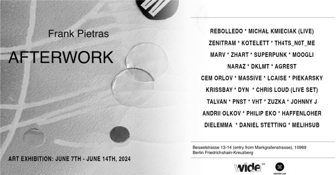 FRANK PIETRAS // AFTERWORK // ART EXHIBITION