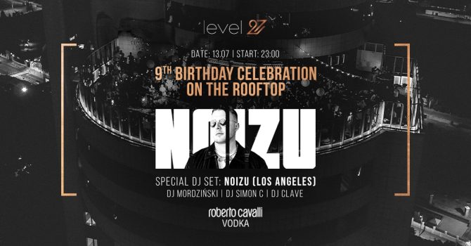 9TH BIRTHDAY CELEBRATION ON THE ROOFTOP WITH NOIZU (LOS ANGELES)