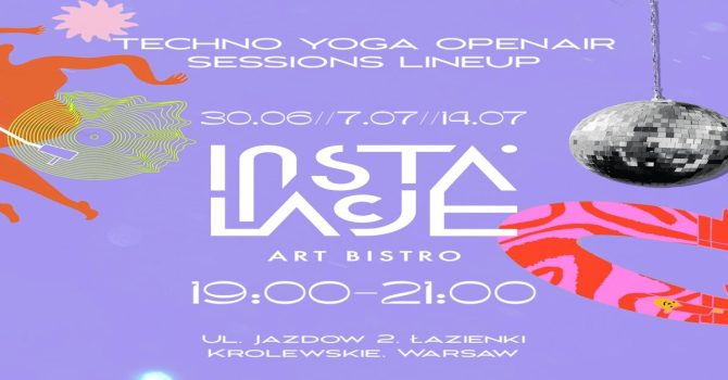 Open-Air Techno Yoga Session in Warsaw