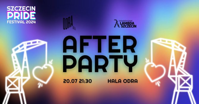 AfterParty 6. Szczecińskiego Marszu Równości | Szczecin Pride Festival