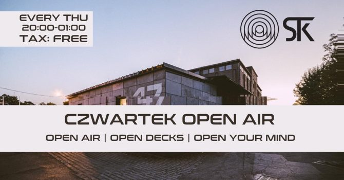 CZWARTEK OPEN AIR #4 w/ ANHEDASH | YANKES | VALERI | NICERA