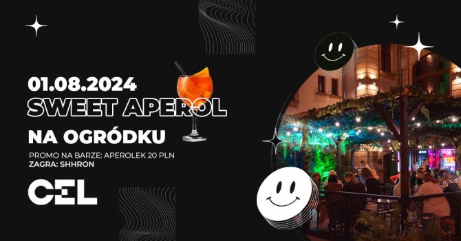 Shhron | Sweet Aperol na ogródku
