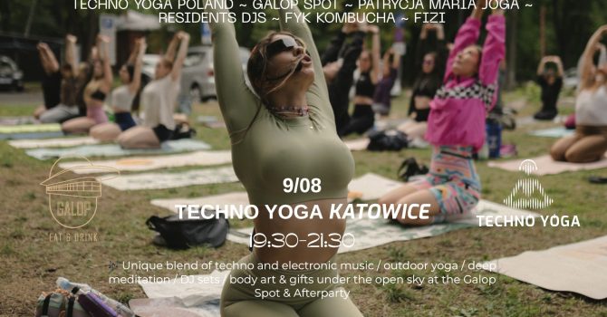 TECHNO YOGA OPEN AIR AT GALOP IN KATOWICE