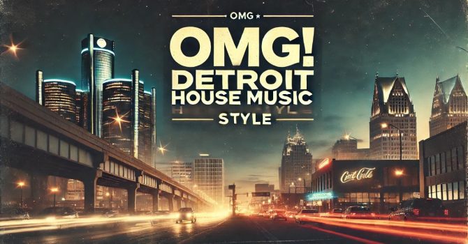 OMG! Detroit House Music Style