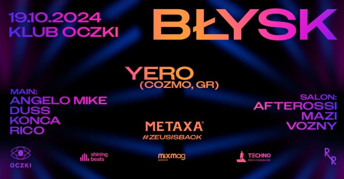 Wracamy na Oczki! – BŁYSK: YERO (Cozmo, GR) | Warszawa