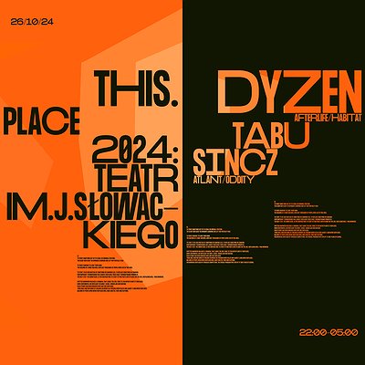 this.place w. DYZEN (Afterlife, Habitat)  | Kraków