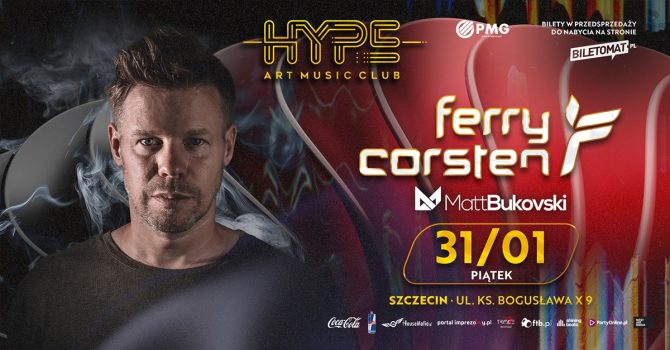 Ferry Corsten w HYPE Art Music Club!