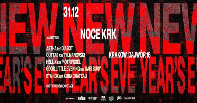 TECHNO NEW YEAR’S EVE: FEED X GAMUT | Kraków